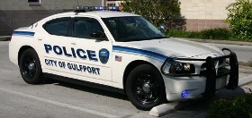 Gulfport Police Vehicle